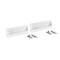 Rev-A-Shelf Polystyrene, White, 11 in W, 3.81 in H, 2.13 in D, 2.13 in L, White 6572-11-11-52 - alternate 1